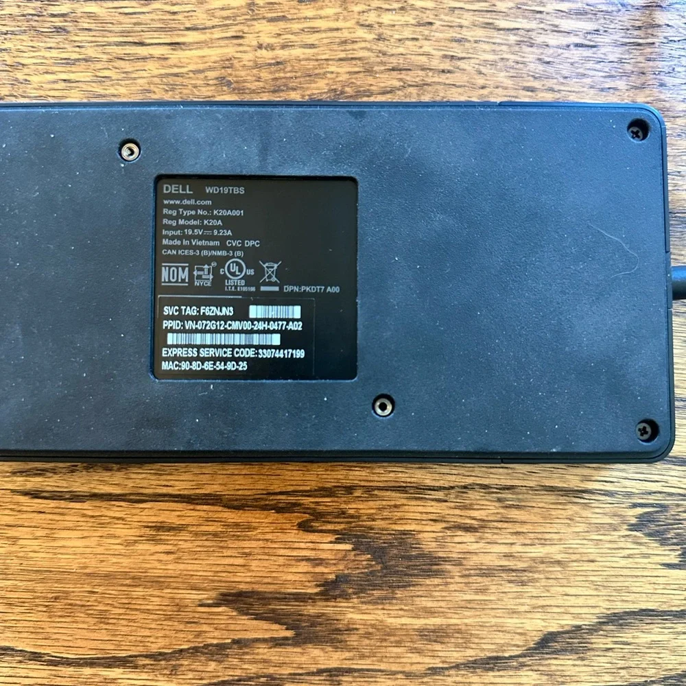 Dell docking station